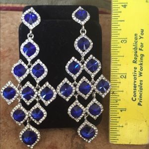 Like New Foxy Lady Large chandelier earrings